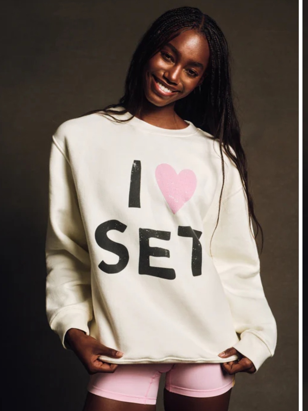 SET Limited Edition Staple I Love SET Crewneck